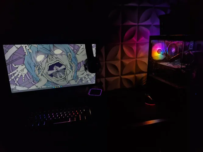 Pc Gamer com placa de vídeo Rx580