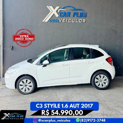 Citroen C3 Style Edition 1.6 Flex 16V Aut. 2017