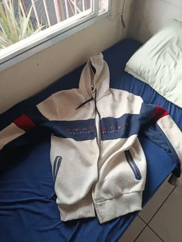 Casaco da Gangster, tricolor, tamanho GG