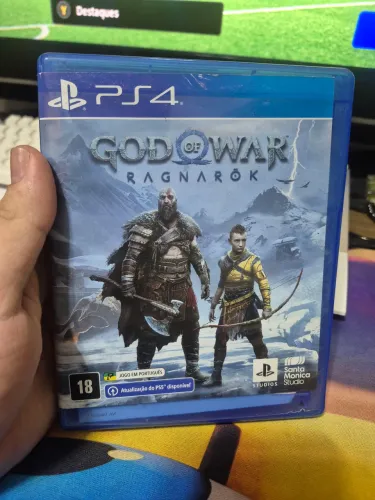 God Of War Ragnarok Ps4 e Ps5 2 Discos