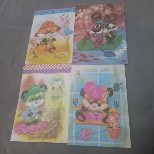 Papéis de carta anos 80