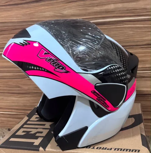 Capacete articulado com viseira fume novo