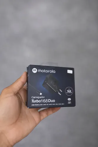 Carregador Motorola turbo 125w - ENTREGA A DOMICÍLIO