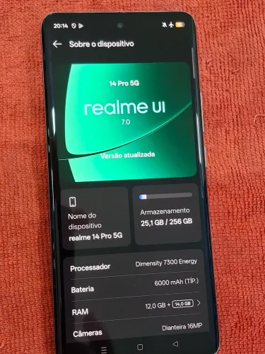 Celular Realme 14 pro 256gb