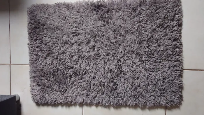 Tapete cor areia 90cm por 60cm