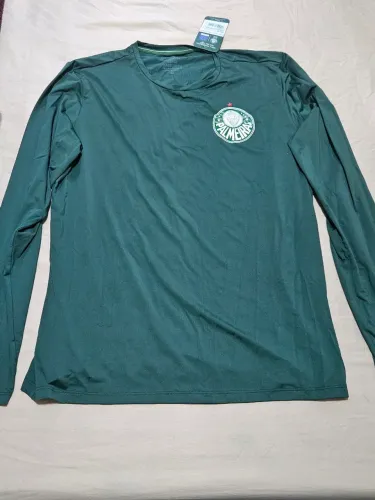Camisa Palmeiras Manga Longa UV - Nova