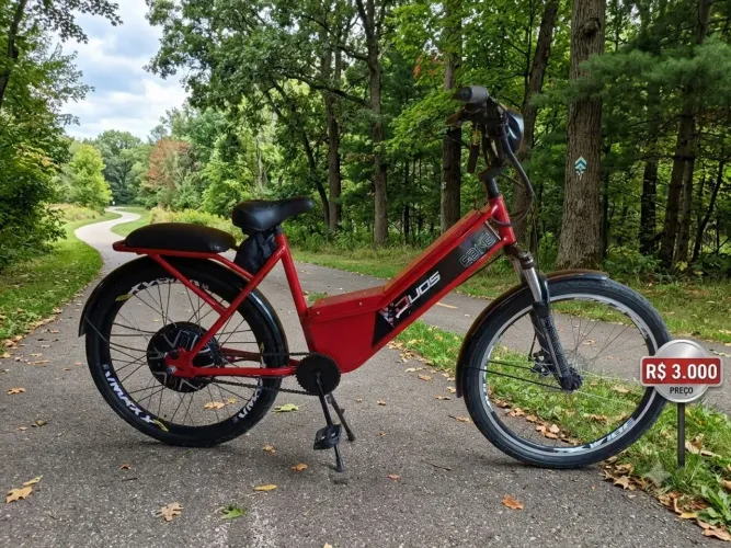 BIKE ELÉTRICA DUOS 800W DE POTÊNCIA