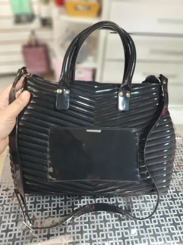 Bolsa Preta Petite Jolie Nova