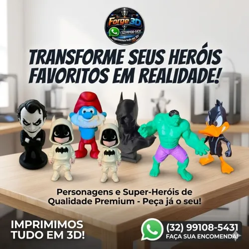 Bonecos em 3D