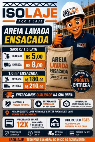Areia ENSACADA