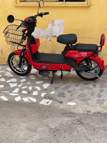 Mota elétrica bicicleta.