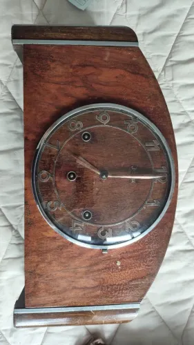 RELÓGIO ANTIGO JUNGHANS ORIGINAL ALEMÃO - ART DÉCO - MADE IN GERMANY