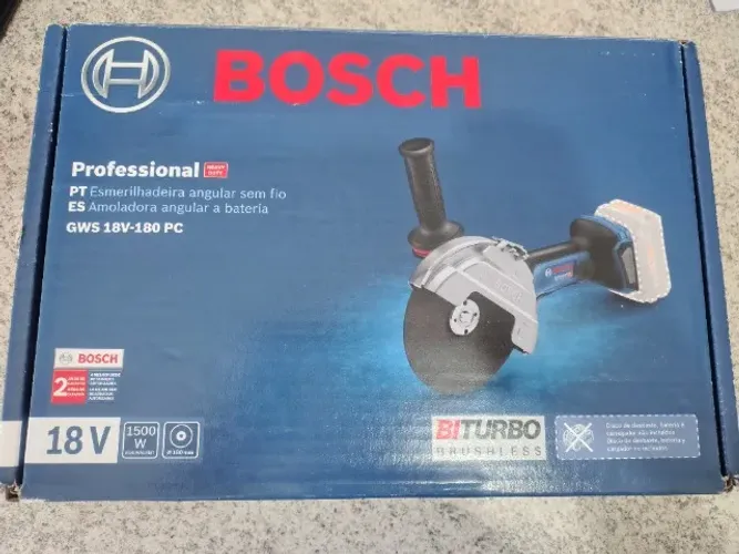 ESMERILHADEIRA A BATERIA BOSCH 