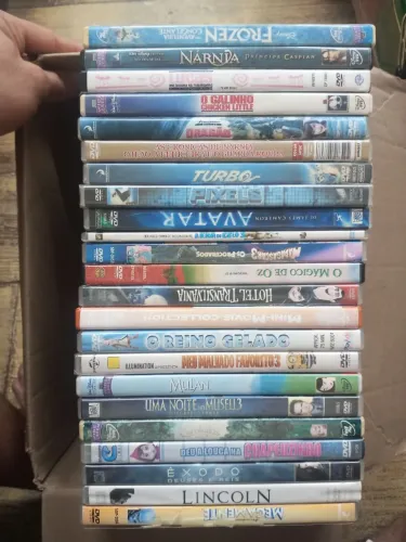 Lote de dvds infantis e raridades