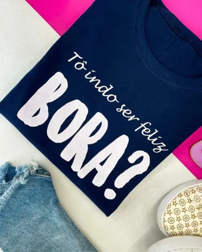 T-SHIRT BORA? - M
