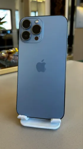 IPHONE 13 PRO MAX 128GN AZUL SEMINOVO / LOJA FÍSICA
