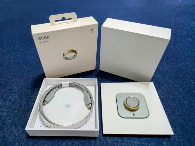 Oura Ring 4 Gold Tamanho 11