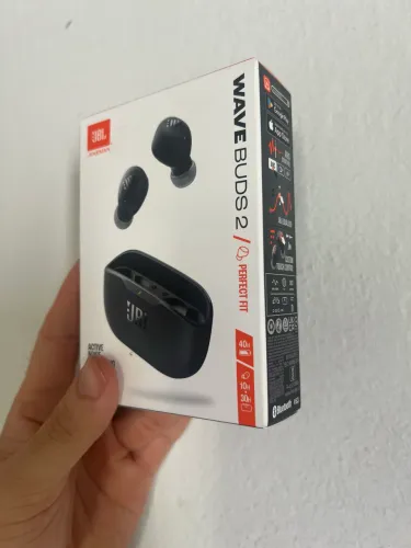 FONE DE OUVIDO BLUETOOTH JBL WAVE BUDS 2 LACRADO