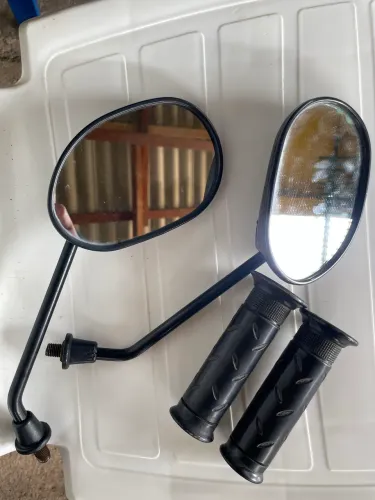 Retrovisor e luva biz 125