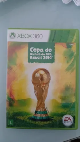 Midua física/ CD do jogo fifa 14 edição copa do mundo brazil 2014 de Xbox 360.