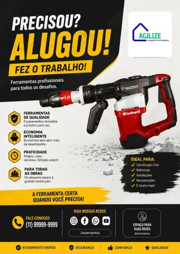 Aluga-se Rompedor de concreto
