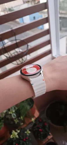 Smartwatch Samsung Galaxy Watch7 40mm Creme - Perfeito estado