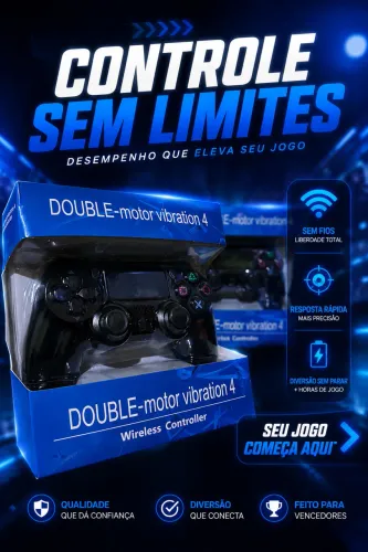 Controle Ps4 / PC / celular (FRETE GRATIS)