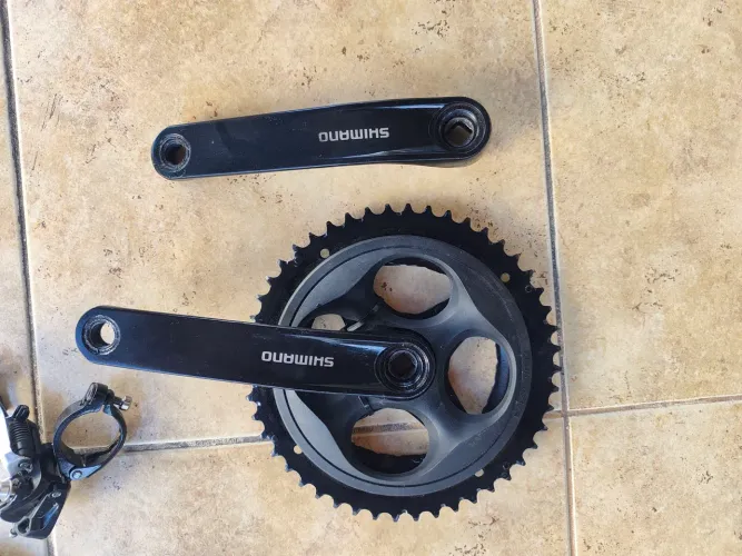Pedivela Shimano 48&38 Câmbio Passador Shimano