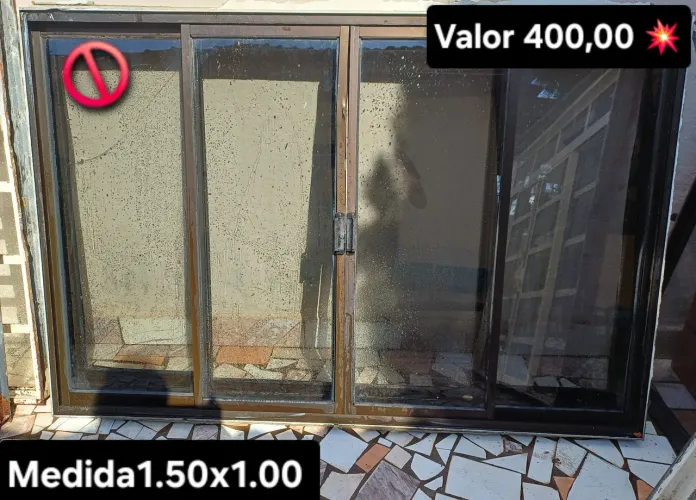 Janela de alumínio