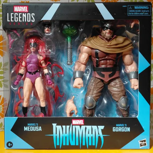 Marvel Legends - Medusa e Gorgon