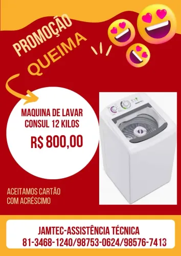 Máquina de lavar consul
