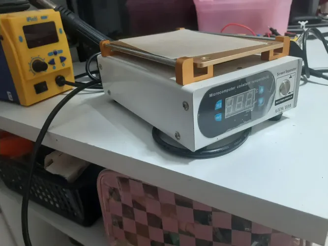 Separadora de tela de celular