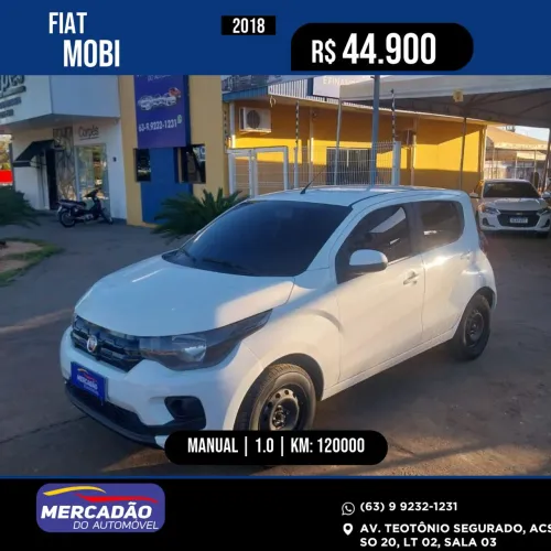 Fiat Mobi Like 1.0 Fire Flex 5P. 2018