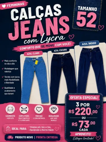 Calças jeans