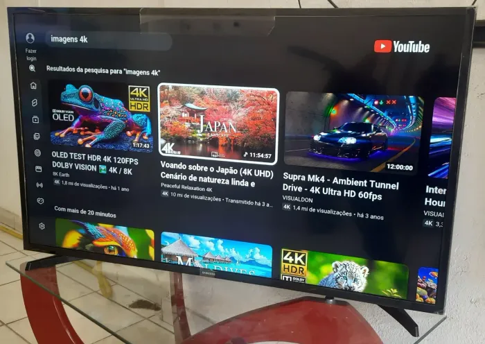 TV SMART SAMSUNG 4K 43 POLEGADAS
