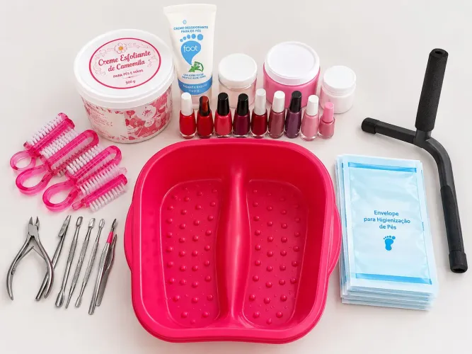 Kit para manicure semi novo