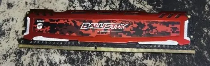 Memória RAM DDR4 Crucial Ballistix Sport LT (8GB) 2666MHz - Impecável!