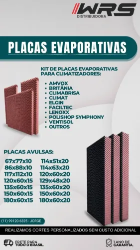 PLACAS EVAPORATIVAS (COLMEIAS)