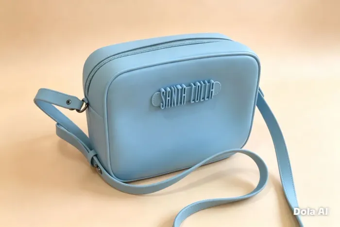 Bolsa usada azul bb Santa lola