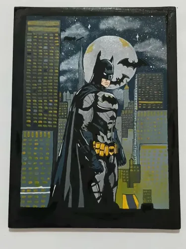 Tela Pintada do Batman