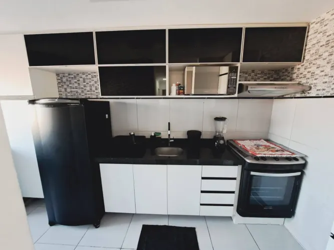 Vendo ou Alugo Apartamento Mobiliado no Residencial Porto Seguro - Praia de Conceição! ?<br>