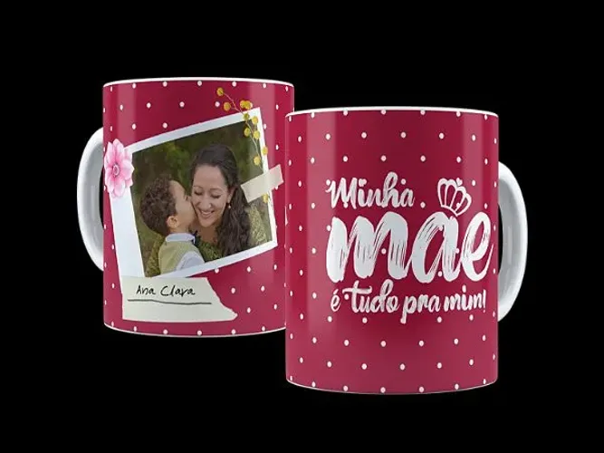 Dia das mães canecas personalizadas