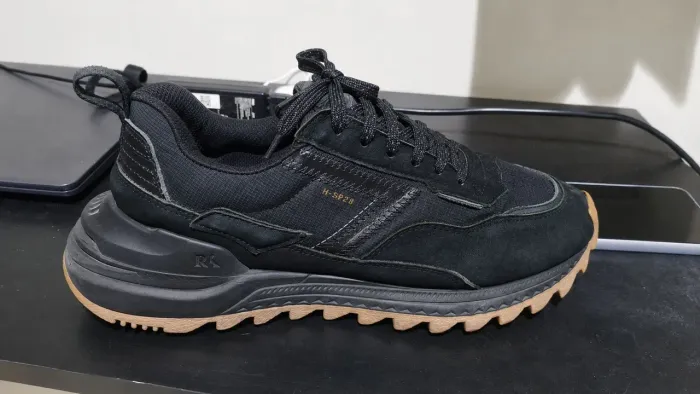 Tênis Reserva Go Spriz 80 Preto e Caramelo Original