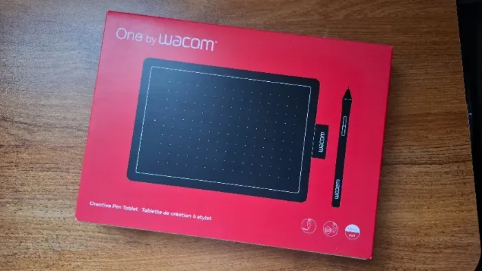 Mesa Digitalizadora One by Wacom CTL-472 - Nova / Sem Uso