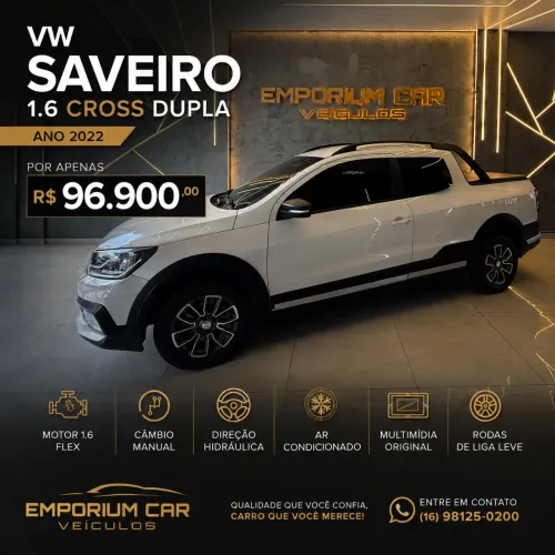 Volkswagen Saveiro Cross 1.6 T.flex 16V CD 2022