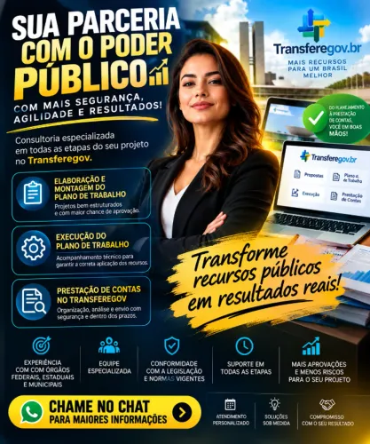 Consultoria para execução de plano de trabalho no transferegov