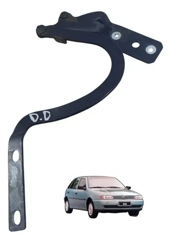 Braço Dobradiça Direita Capo Vw Gol Bola G2 1999 A 2000