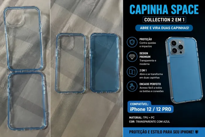 Capa iPhone 12 e 12 PRO
