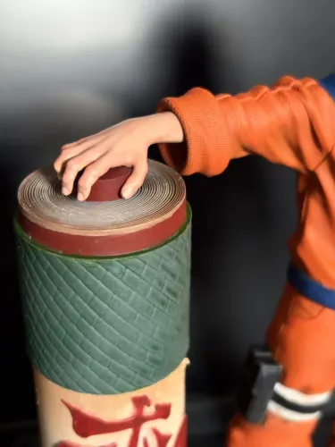 Figure Naruto Uzumaki Clássico - Estátua Colecionável Pintada à Mão