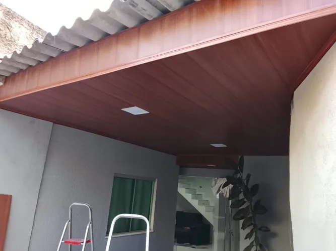 Forro pvc instalado